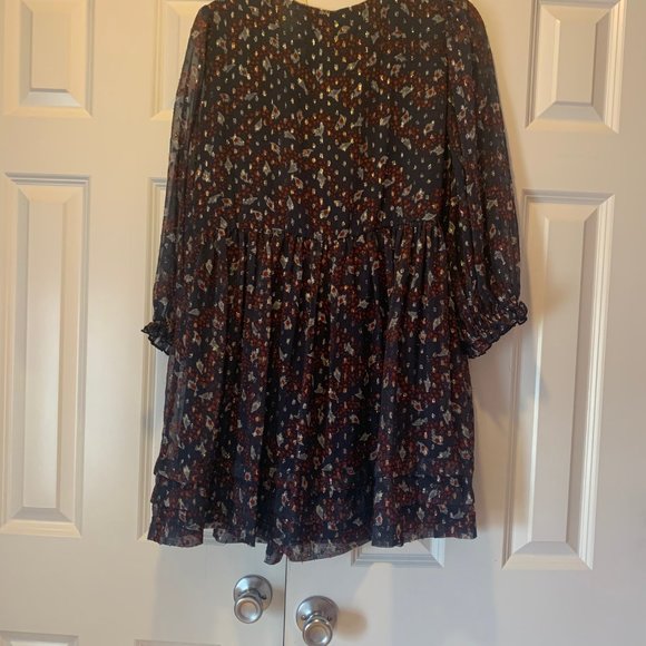 Urban Outfitters Blue Motif Mini Dress - Picture 6 of 9